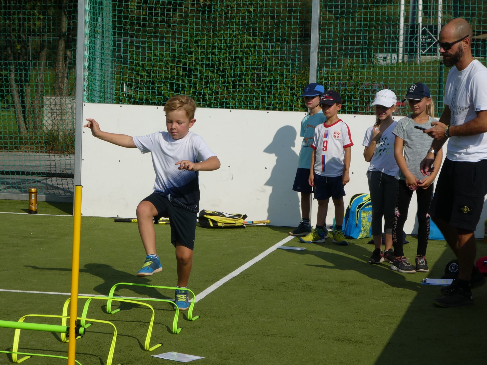 Kinder beim Training