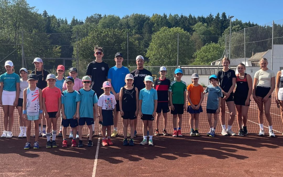 Tenniscamp in der 1. Ferienwoche – ein voller Erfolg!