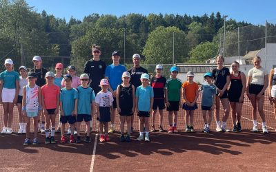 Tenniscamp in der 1. Ferienwoche – ein voller Erfolg!